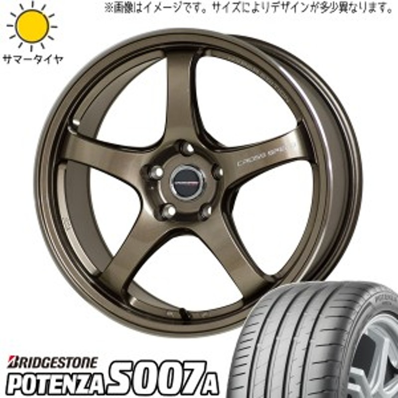 245/40R18 ブリヂストン ポテンザ  夏タイヤ ４本SET約６ｍｍ程