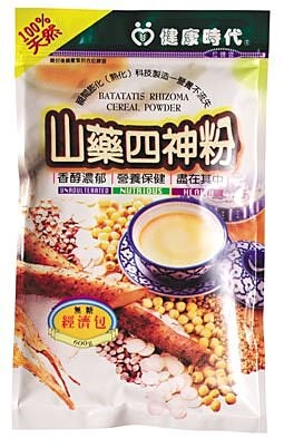 健康時代 無糖山藥四神粉 500g/包
