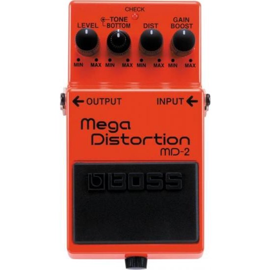 Boss MD-2 Mega Distortion Pedal