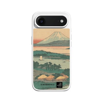 iPhone Air SolidX 白 - Van Gogh Museum - 川崎：鶴見川上的生麥村 - 歌川廣重