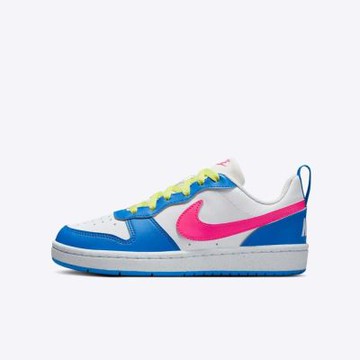 Nike 耐吉 Court Borough Low Recraft GS [IH0644-161] 大童 休閒鞋 白藍粉