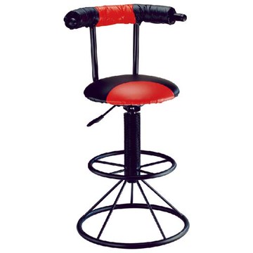 傢俱屋 普頌斯吧台椅 紅黑