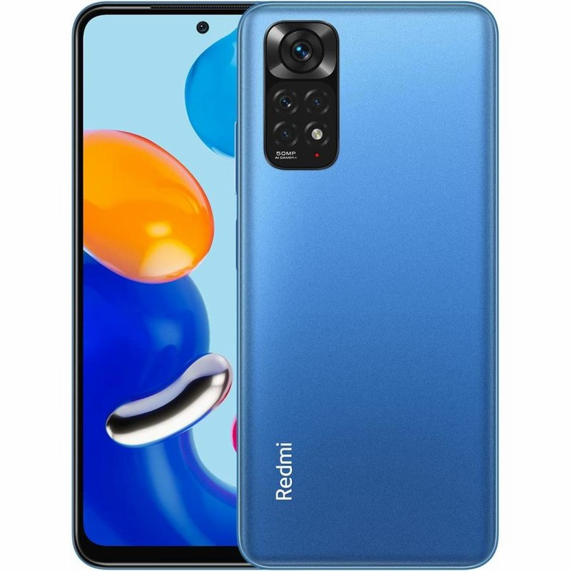 Xiaomi redmi note11 トワイライトブルー 64GB 【公式通販】