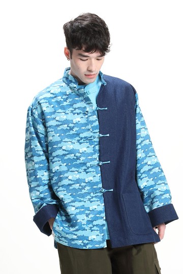 CYPHERHOOD ASHTON 中山裝功夫拼布外套