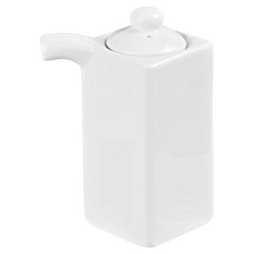 TOKYO DESIGN STUDIO 白瓷調味瓶 方  85ml  1個