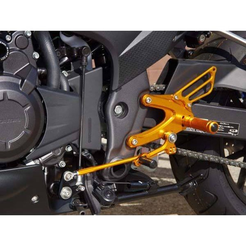 BABYFACE ベビーフェイス バックステップキット ブラック CBR400R 