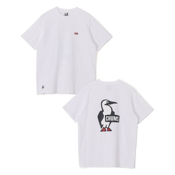 CHUMS Booby Logo T-Shirt 男 短袖上衣 白色 CH012737W001