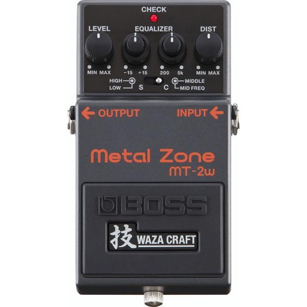 BOSS 技クラフト メタルゾーン MT-2W ACアダプター付き ボス エフェクター