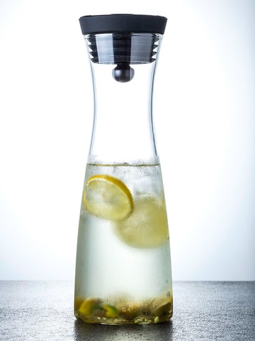 日式冷水壺涼水壺家用耐高溫防炸水壺夏季大容量冷水壺玻璃水壺