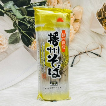 日本 麵的彩宴 播州蕎麥麵 270g 三人前 日本蕎麥麵｜全店$199免運