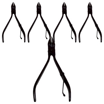 小麥購物 死皮剪 C248 9.5 x 6mm 23g 5個  黑色  1組