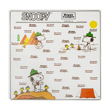 SNOOPY 史努比 拼圖杯墊組 冒險日記  10 x 11.6 x 0.5cm  多色  1組