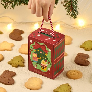 【喜憨兒 聖誕禮】造型餅乾 獨享盒 | 耶誕交換禮物