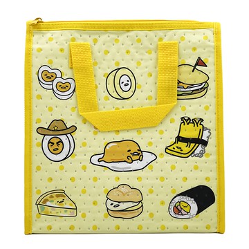 Skater 不織布保冷便當袋  Gudetama 蛋黃哥  27.5 x 26.5 x 12cm  1個