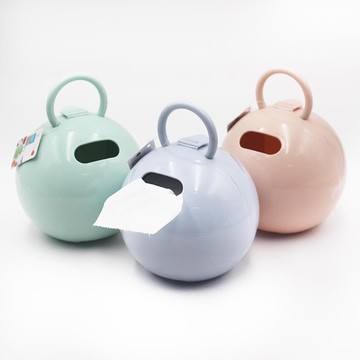 面紙盒創意手提式臺式兩用紙巾筒 家用塑料掛式紙巾桶桌用紙巾盒【淘夢屋】【淘夢屋】