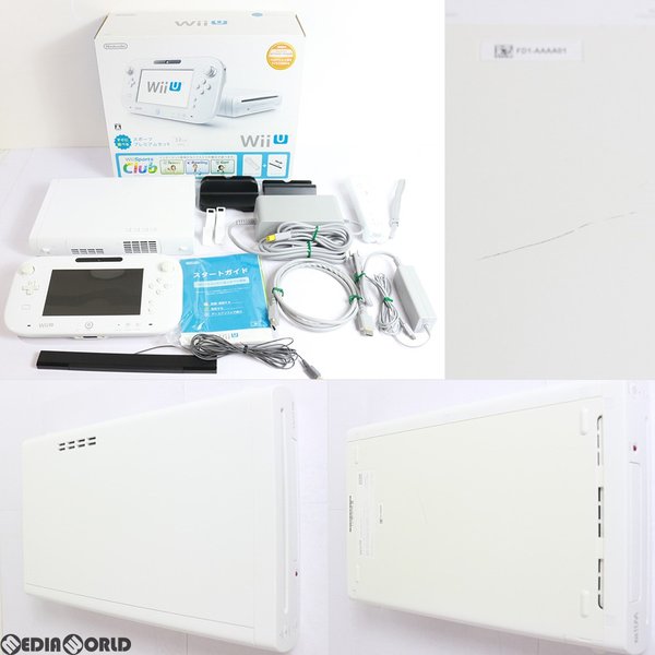 感謝価格 即納 訳あり 本体 Wiiu Wii U すぐに遊べるスポーツプレミアムセット Shiro シロ 白 Wup S Wafu 午後13時 までのご注文及び午後14時までのご決済完了で 年中無休 即日発送 ご不明な点やご質問等ございましたらメール又はお 10 00