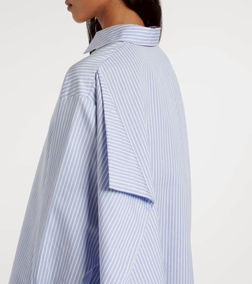 Proenza Schouler Isla striped cotton and silk minidress