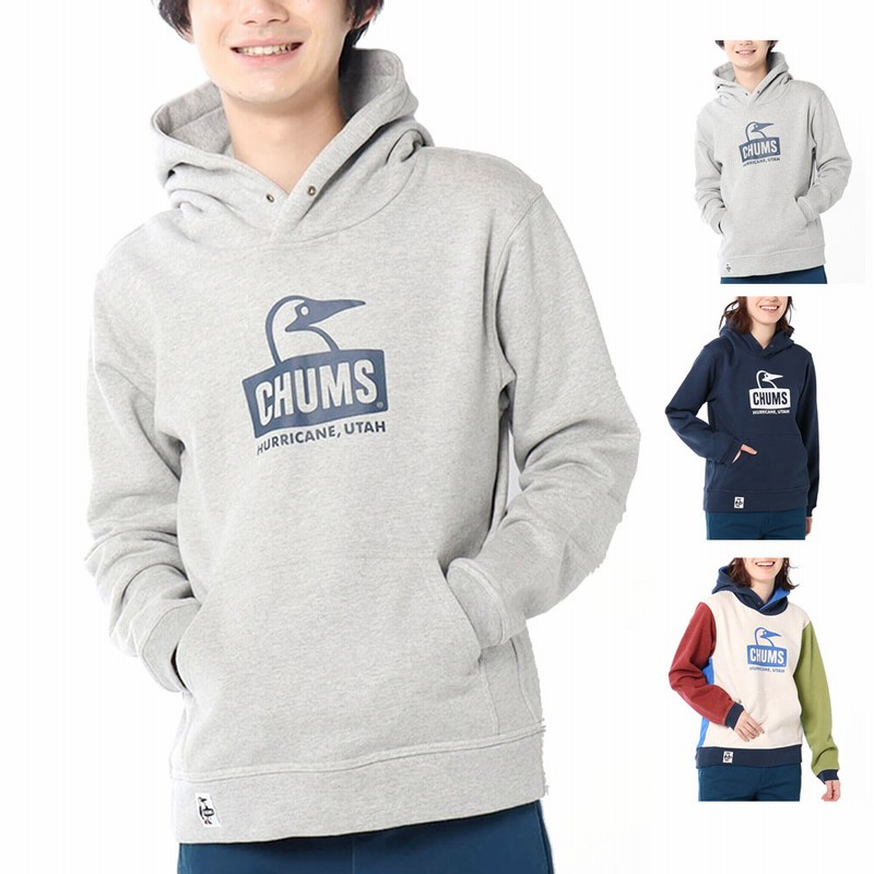 チャムス Chums パーカー ブービーフェイスプルオーバーパーカー プルオーバー 長袖 トップス メンズ レディース アウトドア グレー ネイビー Ch00 1303 クレイジー ウーマンズl 通販 Lineポイント最大5 0 Get Lineショッピング