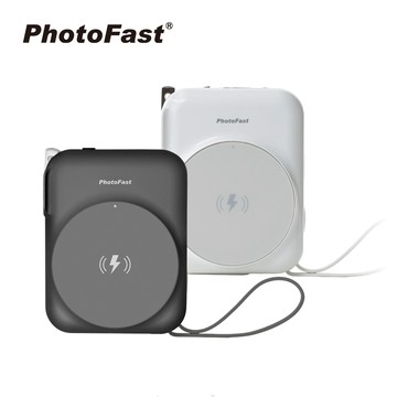 隔日到貨🚚【PhotoFast】AllDay充 多功能行動電源 雙Type-C版 萬用充 手錶充電 自帶線行動電源