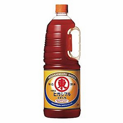 東丸　淡口醤油　ペット　１．８Ｌ【イージャパンモール】