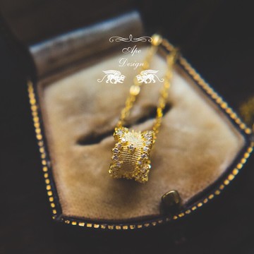 夜未眠 · 繁星  925銀輕奢復古日系 鎖骨項鏈