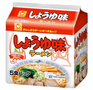 東洋水産 マルちゃん しょうゆ味ラーメン 5食パック (北海道)