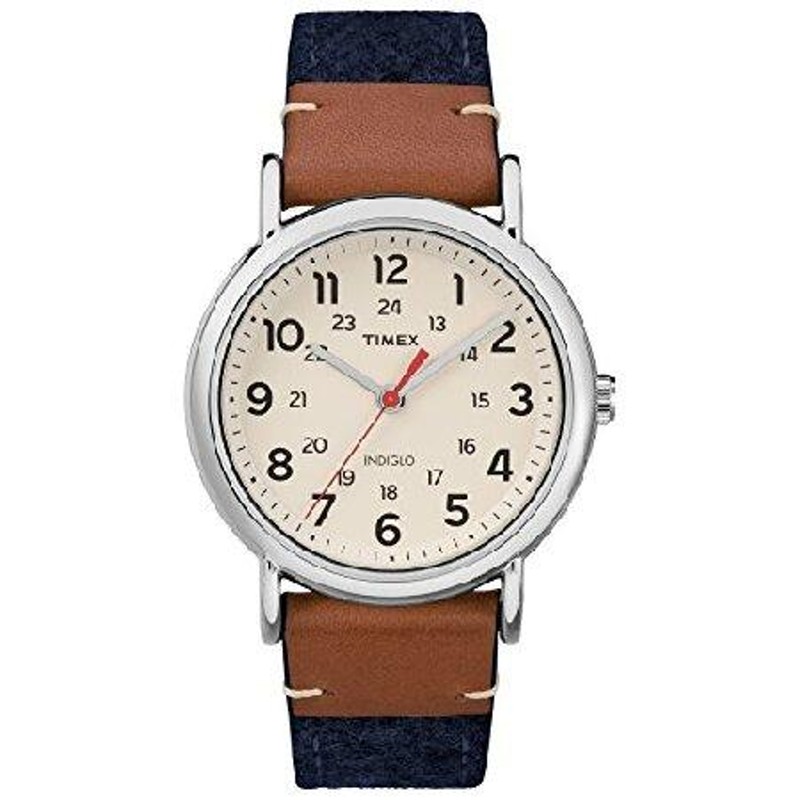 Timex (タイメックス) ユニセックス Weekender 38mm 腕時計 ブルー