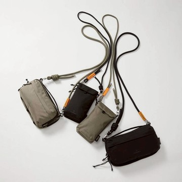 【WHOSE BAG】日系戶外機能輕便防潑水斜背手機包 側背包 男女包 NO.WBOPC2AG