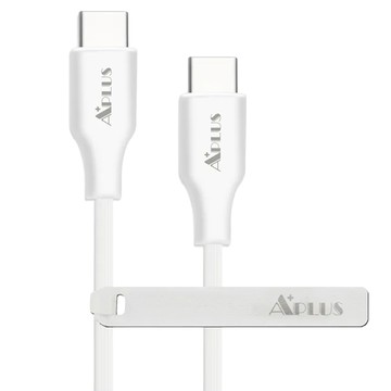 APLUS Type-C-Type-C 快充傳輸線 60W  2m  白色  1條