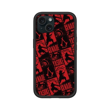 iPhone 15 Mod NX 黑 - Assassin's Creed - Assassin's Creed® Shadows - Manga pattern
