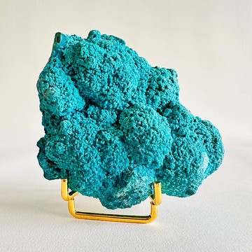 矽孔雀石 鳳凰石 橘5號 原礦礦標 寶石收藏 心想事成 靈性提升