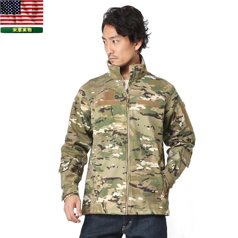 実物 新品 米軍 MASSIF社製 FREE IWOL ジャケット MultiCam フリース