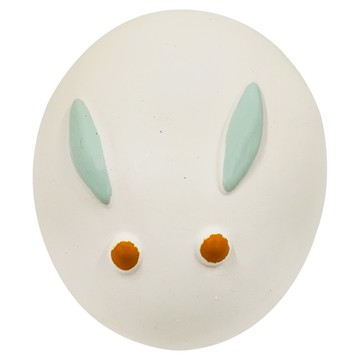 Petio 派地奧 狗狗日式點心發聲乳膠玩具 - 小兔饅頭  90 x 70mm  小兔饅頭 白色  1個