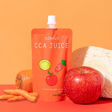 【韓國榨汁達人】NFC 均衡CCA蔬果汁(蘋果/ 胡蘿蔔/ 高麗菜) (吸嘴裝)