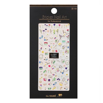 【專業用】美甲貼紙 3D Art 小花【韓國製】