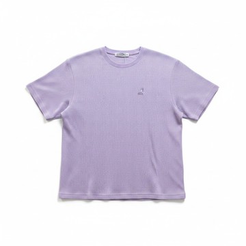 KANGOL 短T 紫色 後露背 鏤空 短袖 上衣 女 6622101191