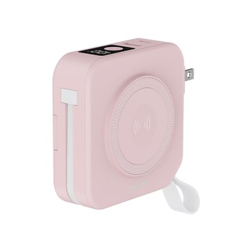 PHILIPS FunCube 多合一磁吸行動電源-Type C-粉