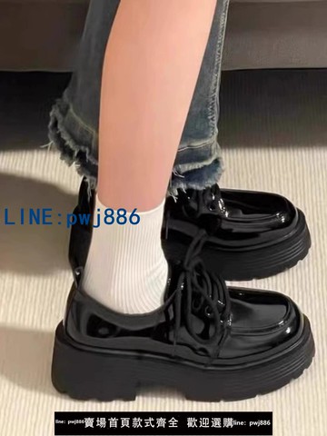 【便宜有好貨】厚底百搭加絨小皮鞋女冬2025春秋新款復古英倫風樂福日系jk單鞋子