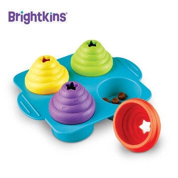 【Brightkins】杯子蛋糕派對益智藏食玩具｜寵物訓練