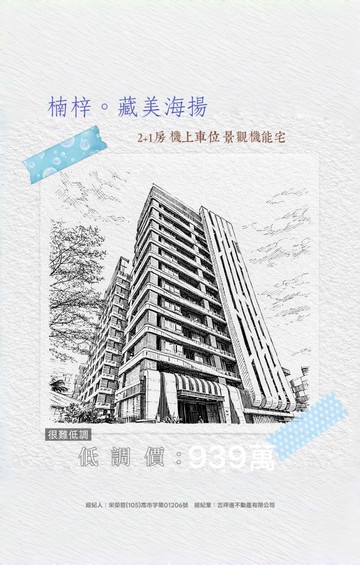 楠梓｜藏美海揚｜高樓層海景永久棟距美宅｜高雄市楠梓區盛昌街