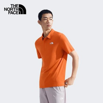 TheNorthFace北面男Misty美利奴羊毛休閑短袖Polo衫戶外新款|8BYK