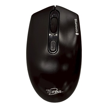 TcSTAR 迪士達 無線藍牙滑鼠 TCN712 4鍵 DPI可調 3D防滑滾輪 人體工學設計  黑色