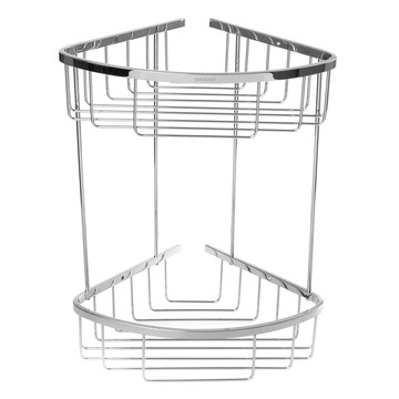 BRAVAT 融宜不鏽鋼雙層轉角置物架