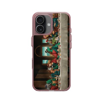 iPhone 17 Clear (相機按鈕) 晶醺玫 - 怪奇事物所 Incrediville - 最後的晚餐