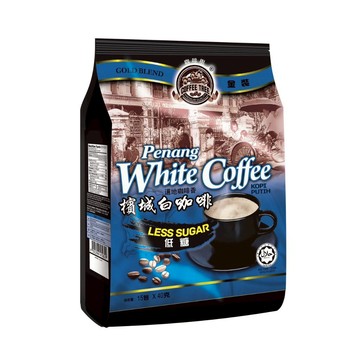 【咖啡樹】檳城白咖啡-減糖7%風味 三合一 600g 馬來西亞 宅家好物