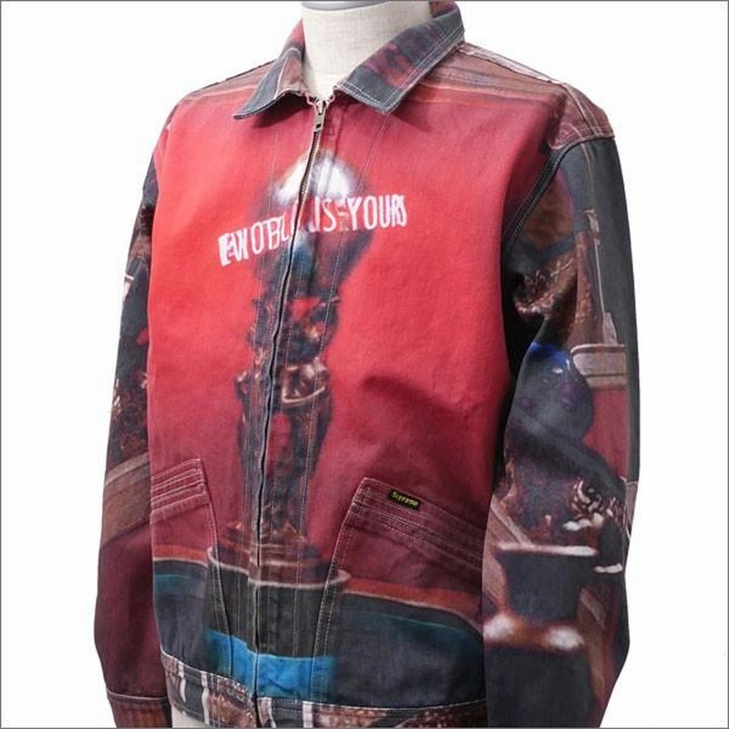 Supreme Scarface The World Is Yours Denim Jacket Multi