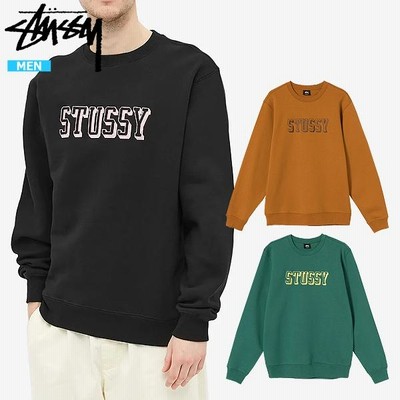 入手困難 即完売 Stussy ステューシー センターロゴ 裏起毛スウェット スウェット 【ラッピング不可】