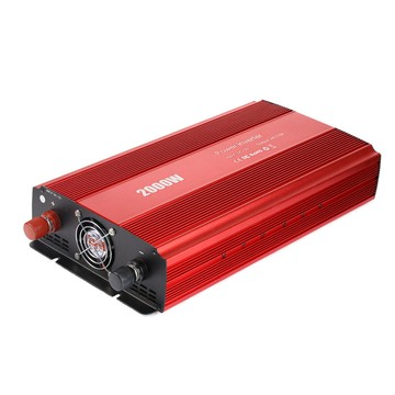 戶外電源 大功率逆變器 車載電瓶轉換 汽車備用電源廠家直銷2000W逆變器帶防反接保護功能車載逆變器美規電源轉換器