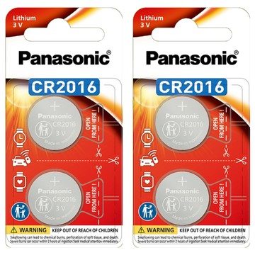 Panasonic 國際牌 台灣公司貨 鋰鈕扣電池 CR-2032TW  2入  2組