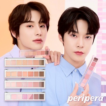 【peripera】七格直尺眼影盤 色號 01-08
